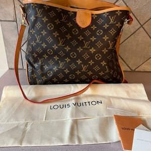 LV Delightful PM monogram handbag designer bag purse